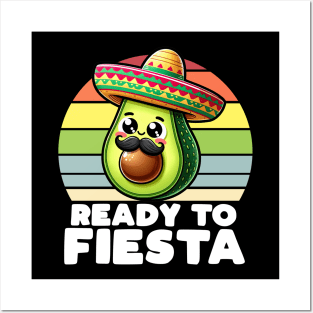 Ready To Fiesta Avocado Posters and Art